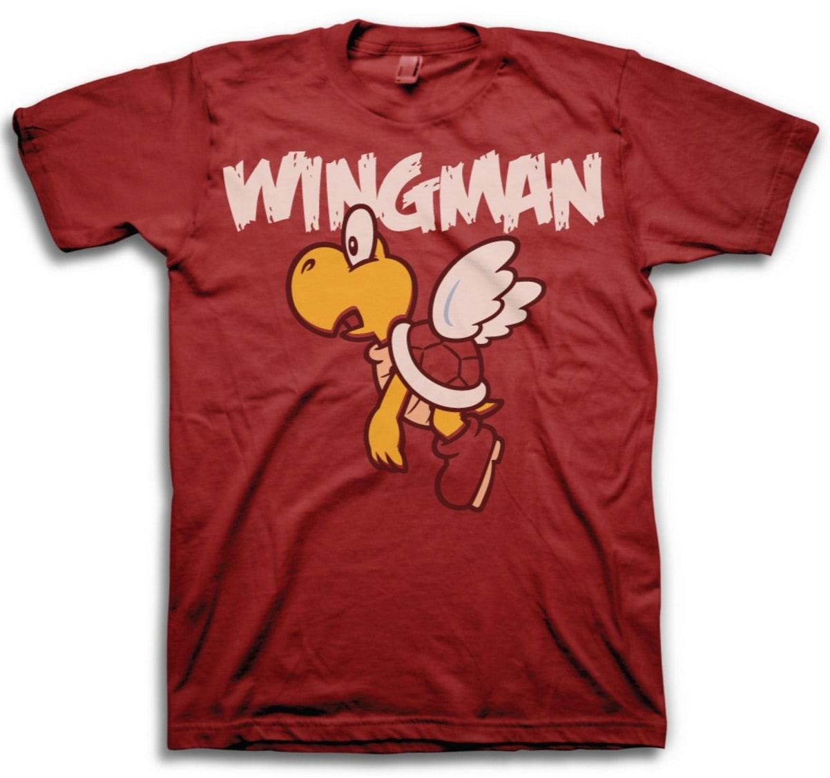 Super Mario Bros Flying Turtle Koopa Wingman T Shirt