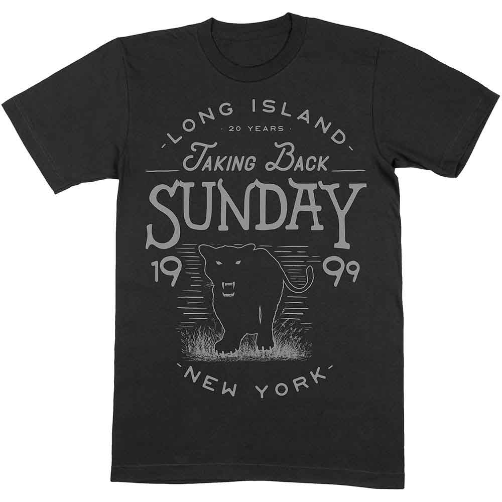 TAKING BACK SUNDAY Panther Mens T Shirt