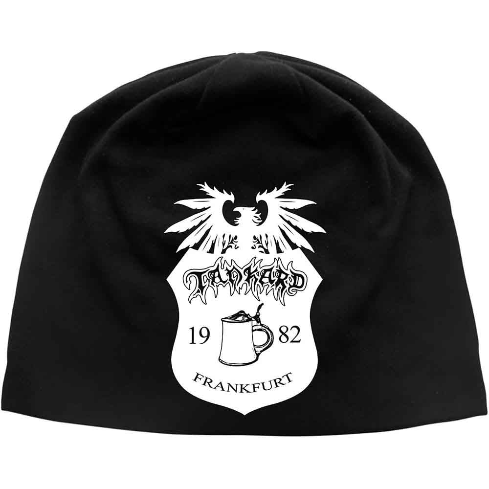 Tankard Crest Beanie Hat Black