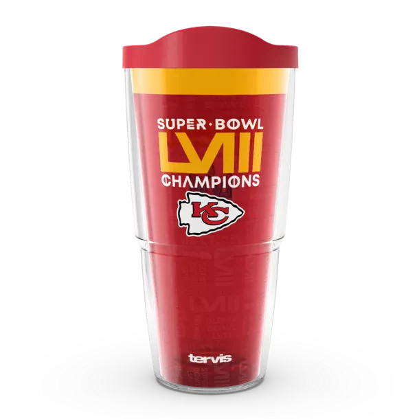 Kansas City Chiefs - NFL Super Bowl LVIII Champions Plastic Tumbler