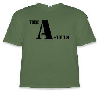 The A-Team Logo Adult T Shirt