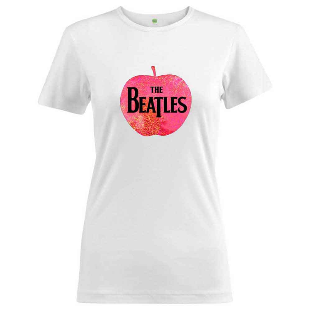 The Beatles Apple Logo Womens T Shirt