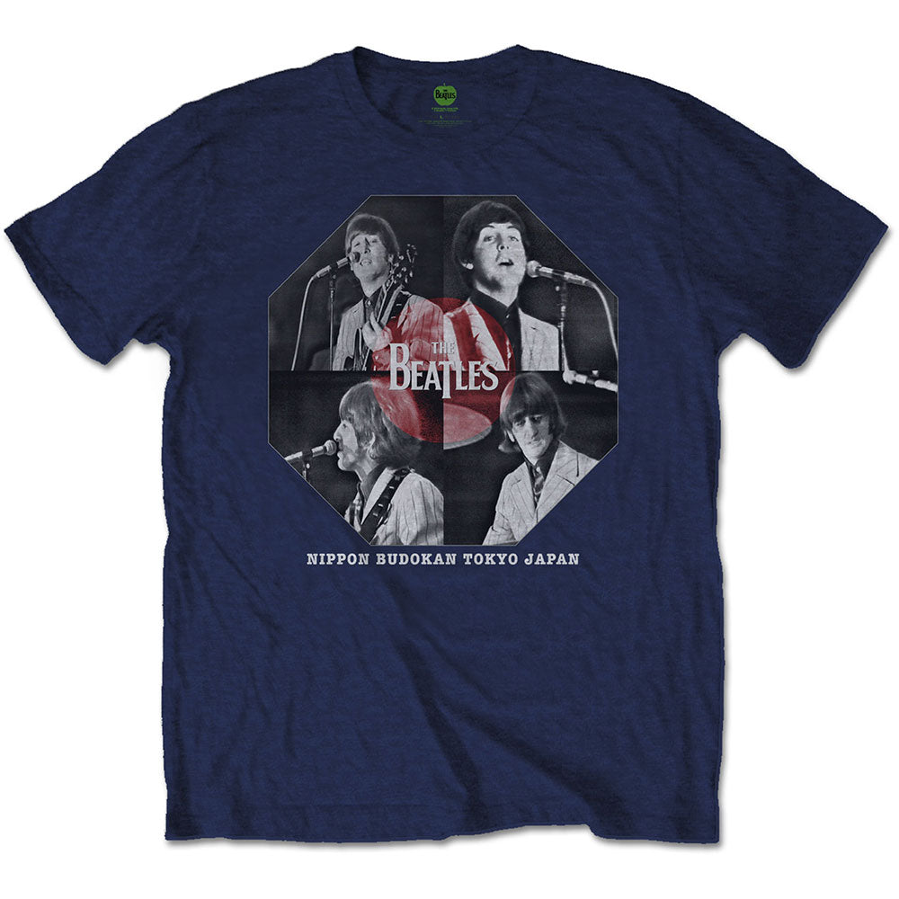 The Beatles Budokan Octagon Mens T Shirt