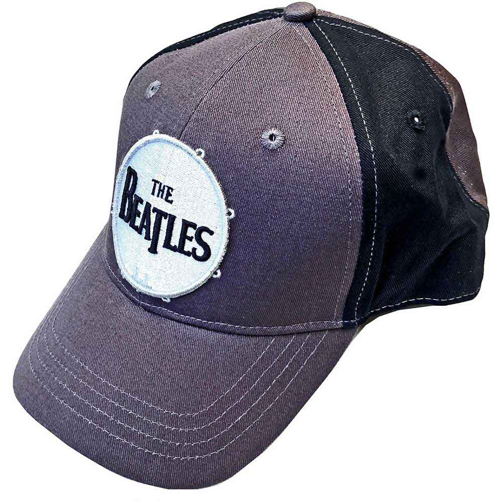 The Beatles Drum Logo Hat Black, Grey