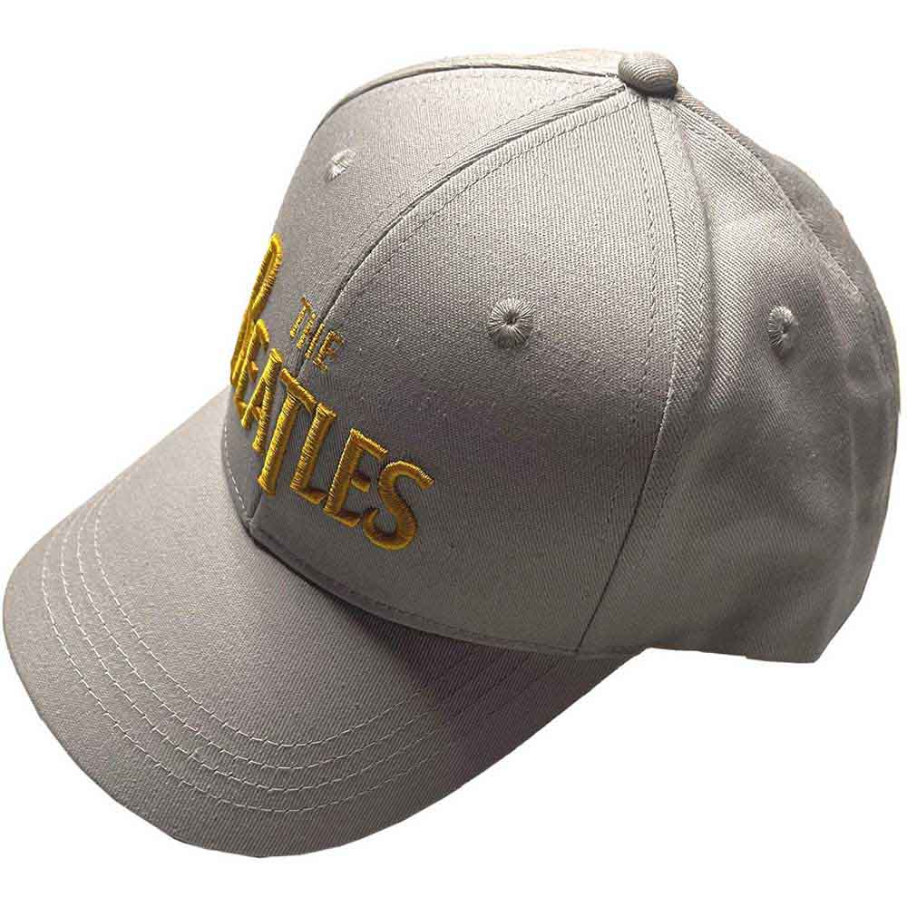 The Beatles Gold Drop T Logo Hat Grey