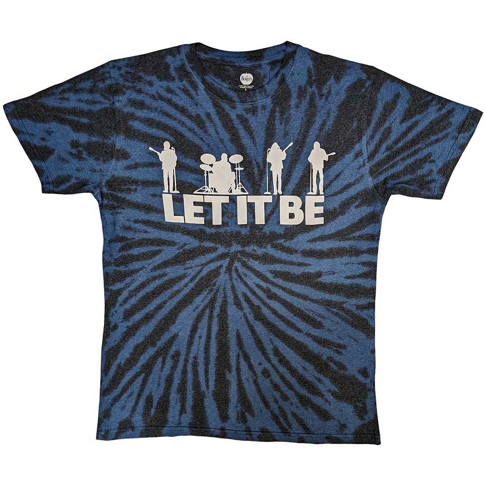 The Beatles Let It Be Silhouette Mens T Shirt
