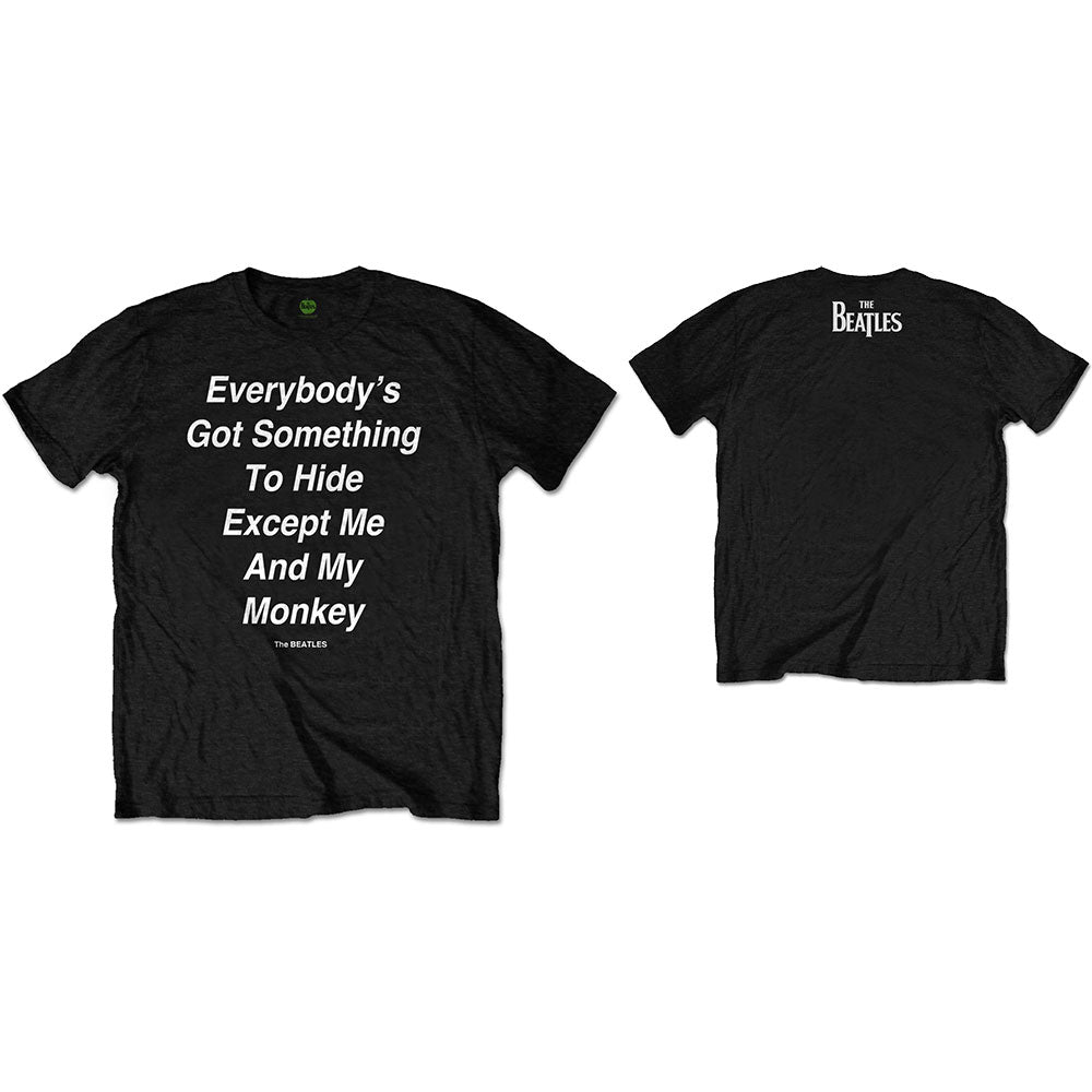 The Beatles Me and My Monkey Mens T Shirt