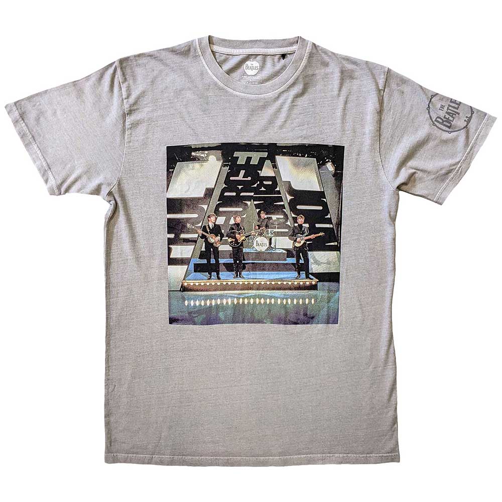 The Beatles On Stage Mens T Shirt