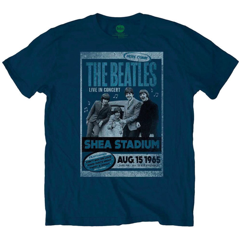 The Beatles Shea Stadium 1965 Mens T Shirt