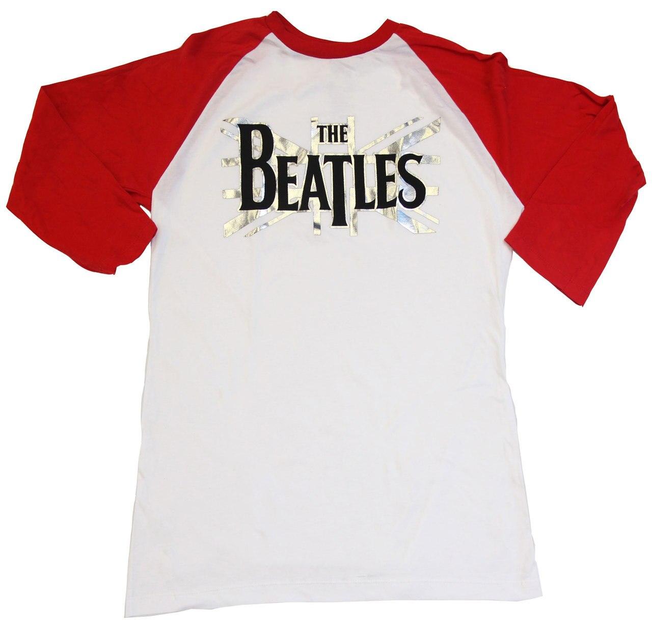 The Beatles Union Jack T Shirt Tee