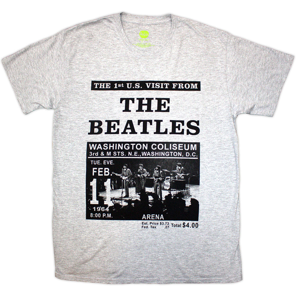 The Beatles Washington '64 Promo Mens T Shirt