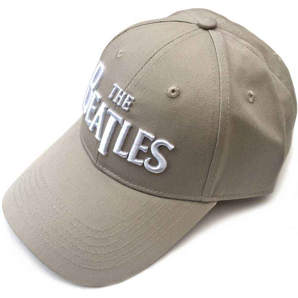 The Beatles White Drop T Logo Hat Neutral