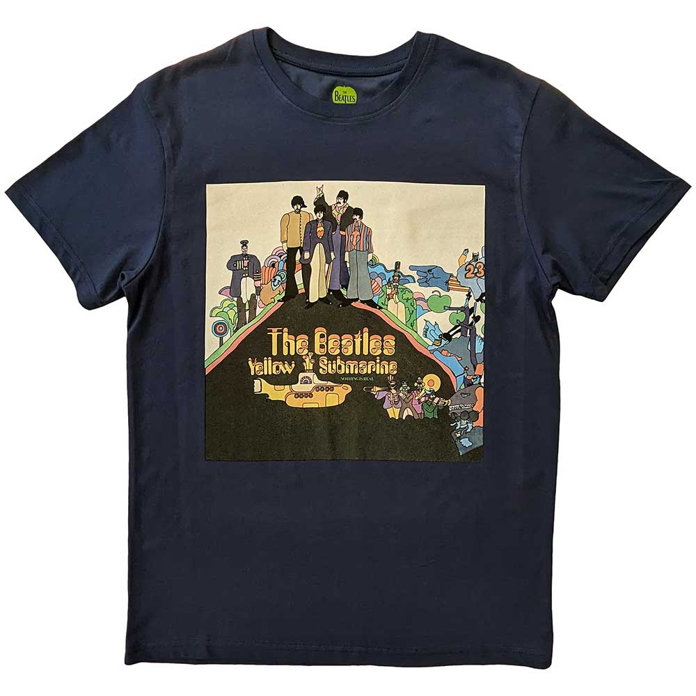 The Beatles Yellow Submarine Album Cover Mens T Shirt