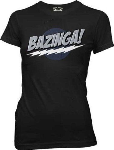 The Big Bang Theory Bazinga! Juniors T Shirt