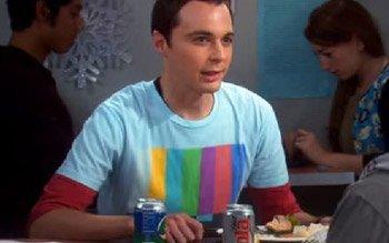 The Big Bang Theory Sheldon Test Pattern T Shirt