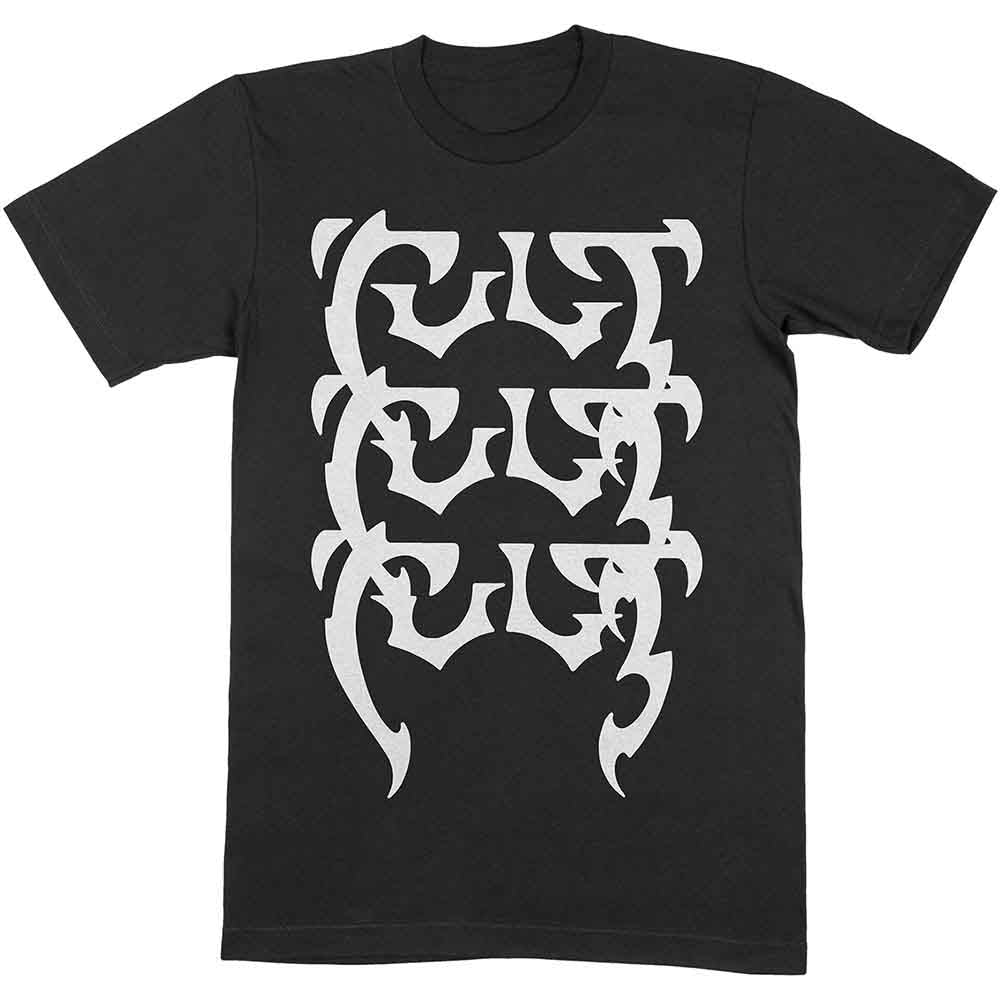 The Cult Repeating Logo Mens T Shirt
