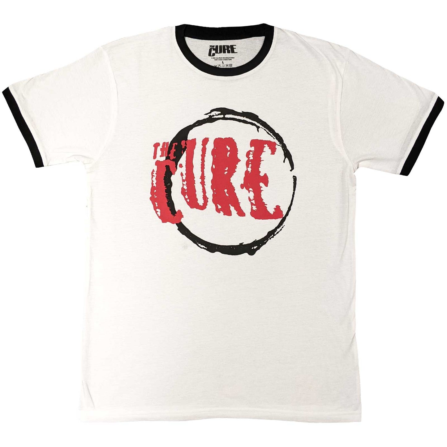 The Cure Circle Logo Mens T Shirt