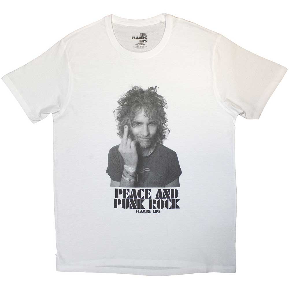 The Flaming Lips Peace and Punk Mens T Shirt