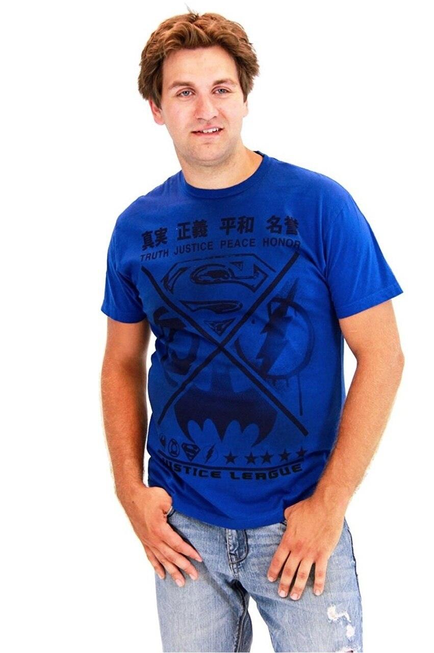 The Justice League Top Medals Asian Type T Shirt