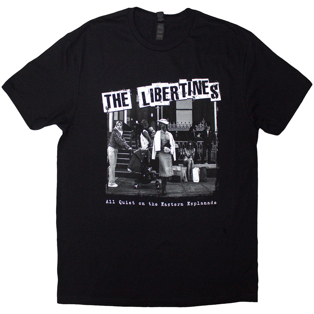 The Libertines AQOTEE Album B&W Mens T Shirt