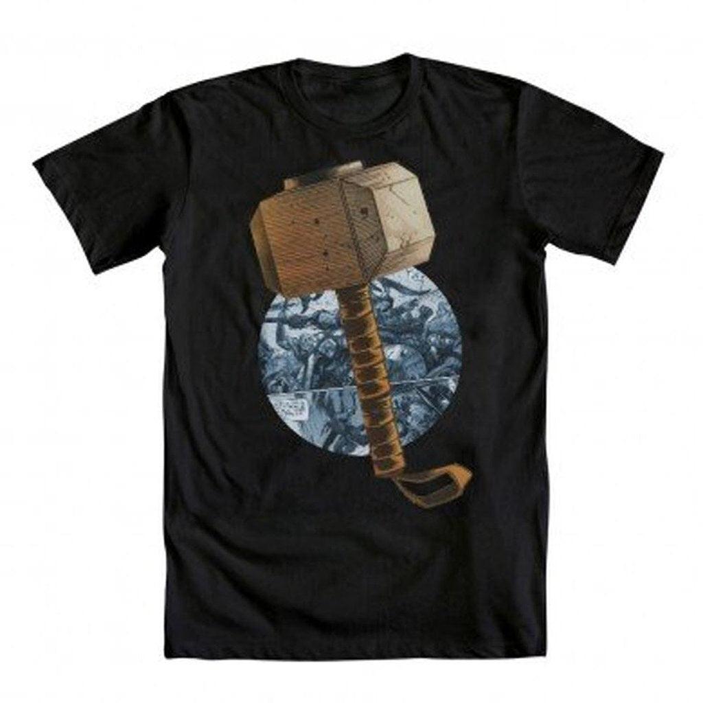 The Mighty Thor Thor's Hammer Comic Circle T Shirt