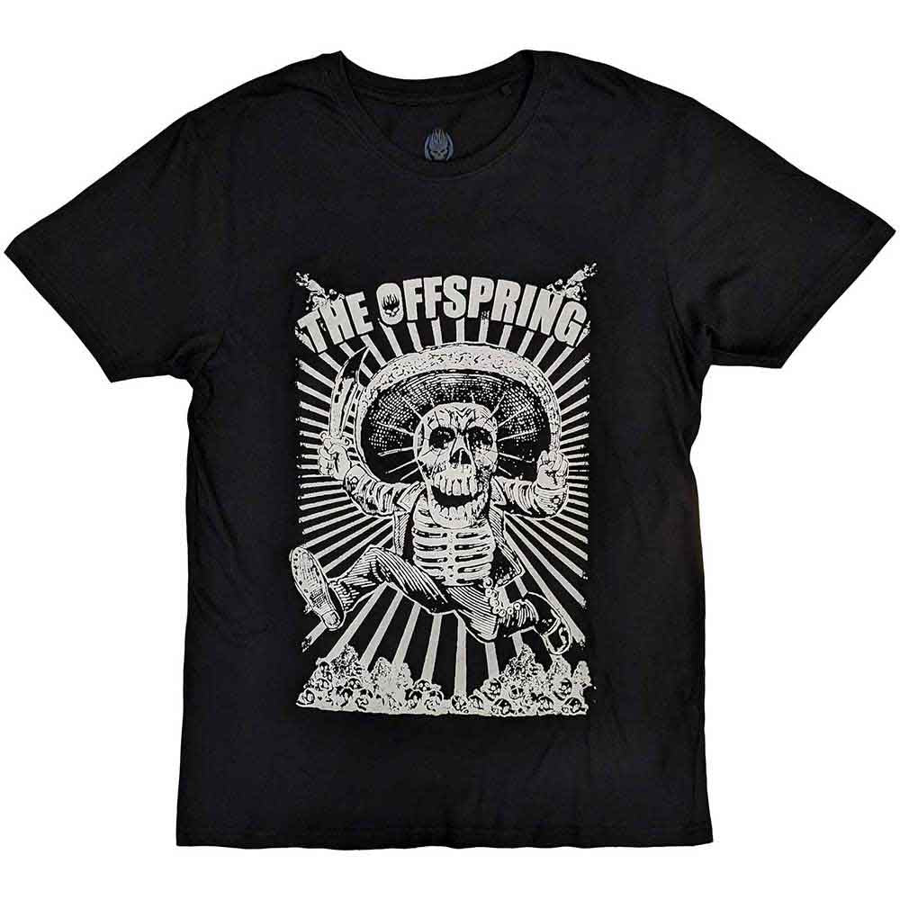 The Offspring Jumping Skeleton Mens T Shirt