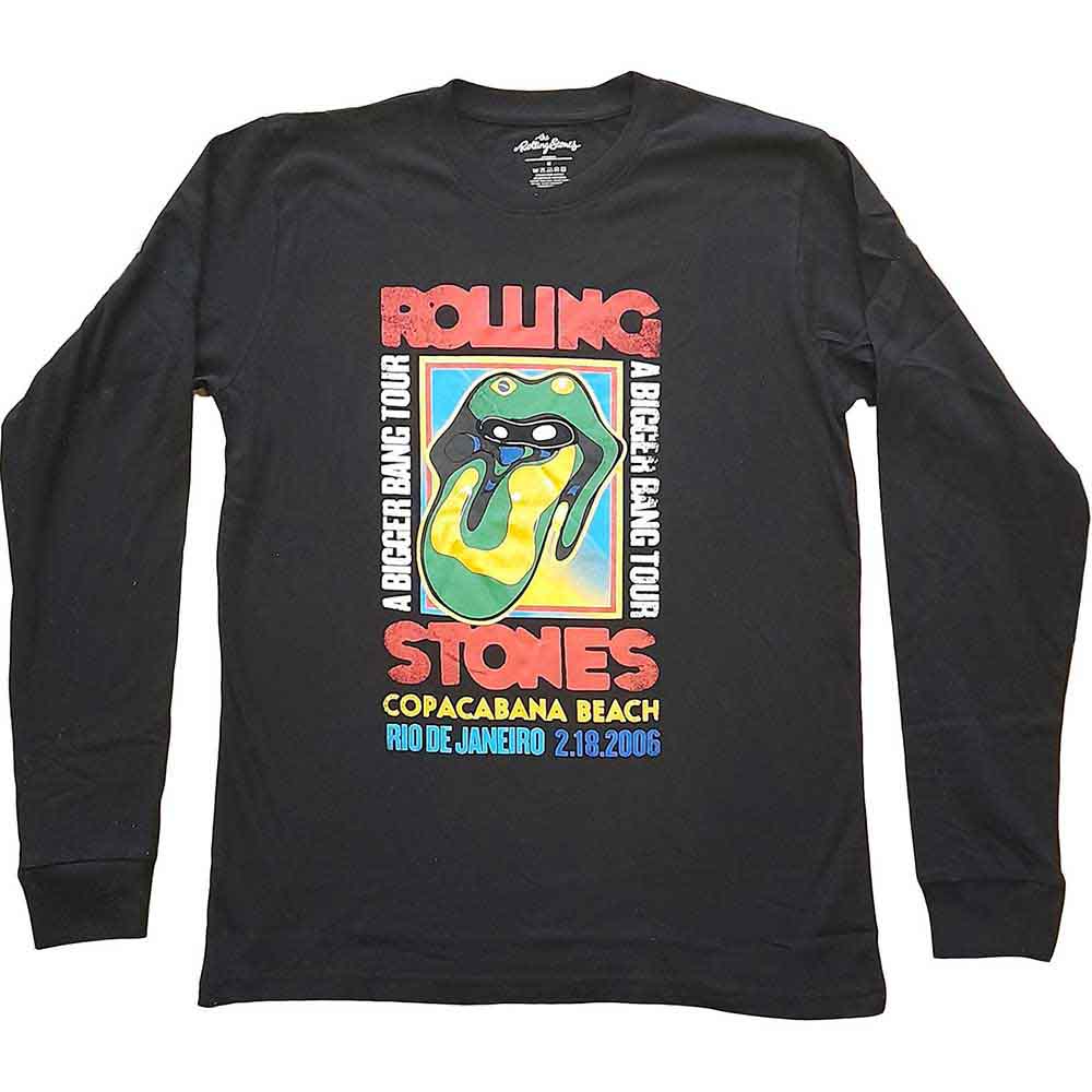 The Rolling Stones Copacabana Beach Long Sleeve Shirt