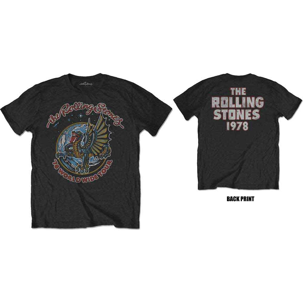 The Rolling Stones Dragon '78 Mens T Shirt