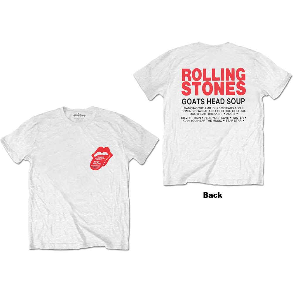 The Rolling Stones Goat Head Soup Tracklist Mens T Shirt
