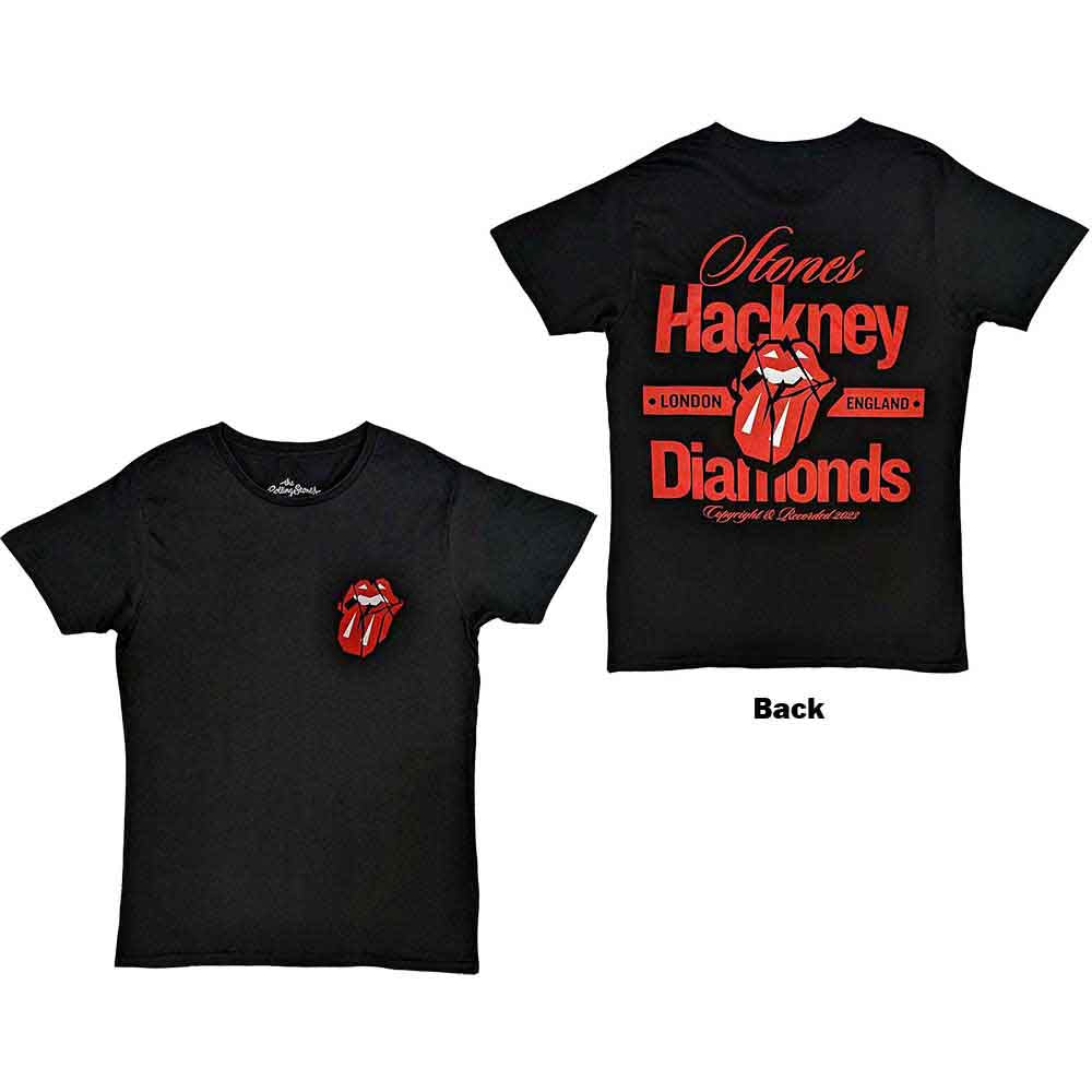 The Rolling Stones Hackney Diamonds Hackney London Mens T Shirt