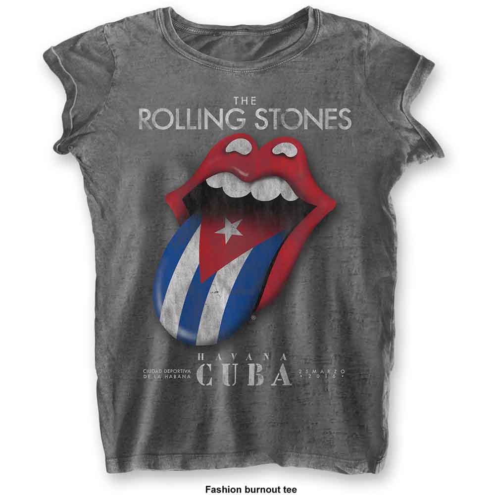 The Rolling Stones Havana Cuba Womens T Shirt