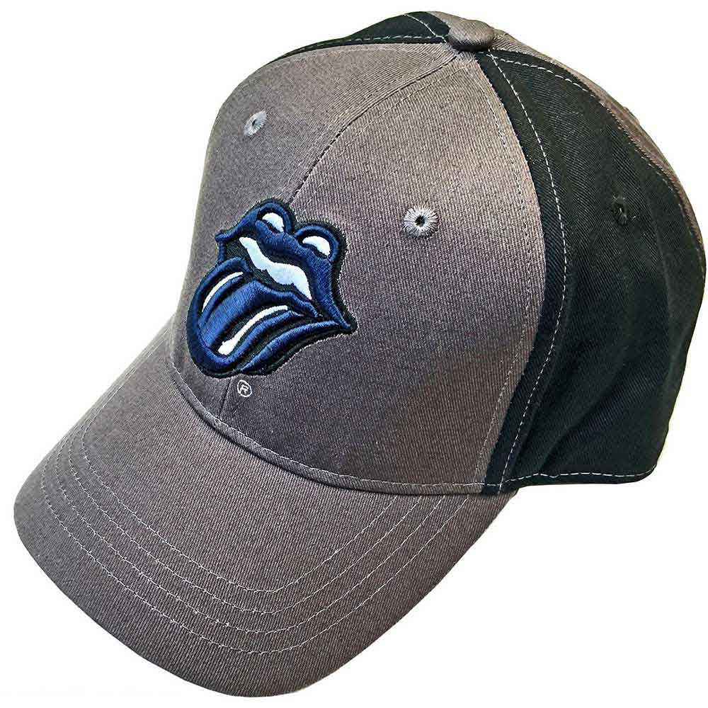 The Rolling Stones Navy Tongue Hat Black, Grey