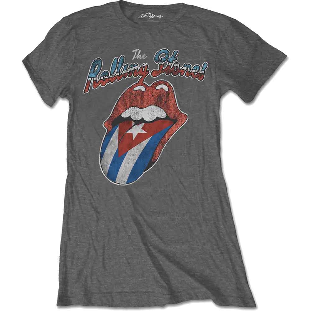 The Rolling Stones Rocks Off Cuba Womens T Shirt