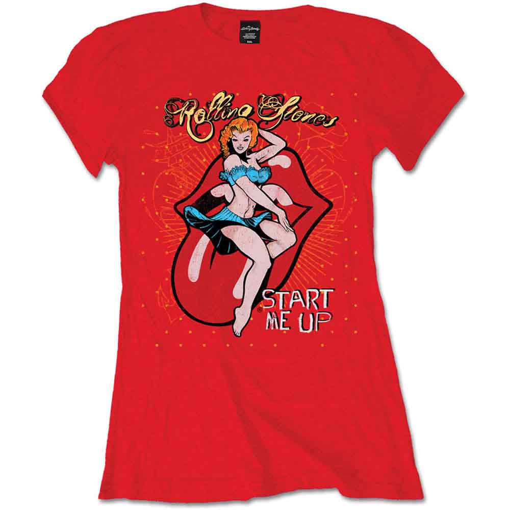 The Rolling Stones Start me up Womens T Shirt