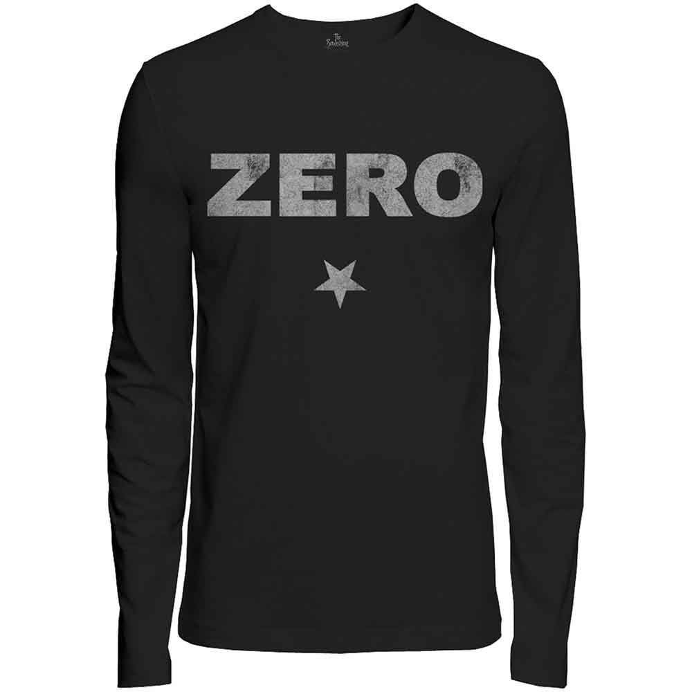 The Smashing Pumpkins Zero Distressed Long Sleeve Shirt