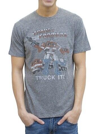 The Transformers Truck It Vintage Triblend T Shirt