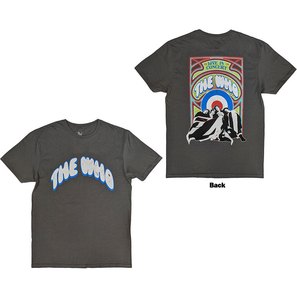 The Who Flag Cartoon Mens T Shirt