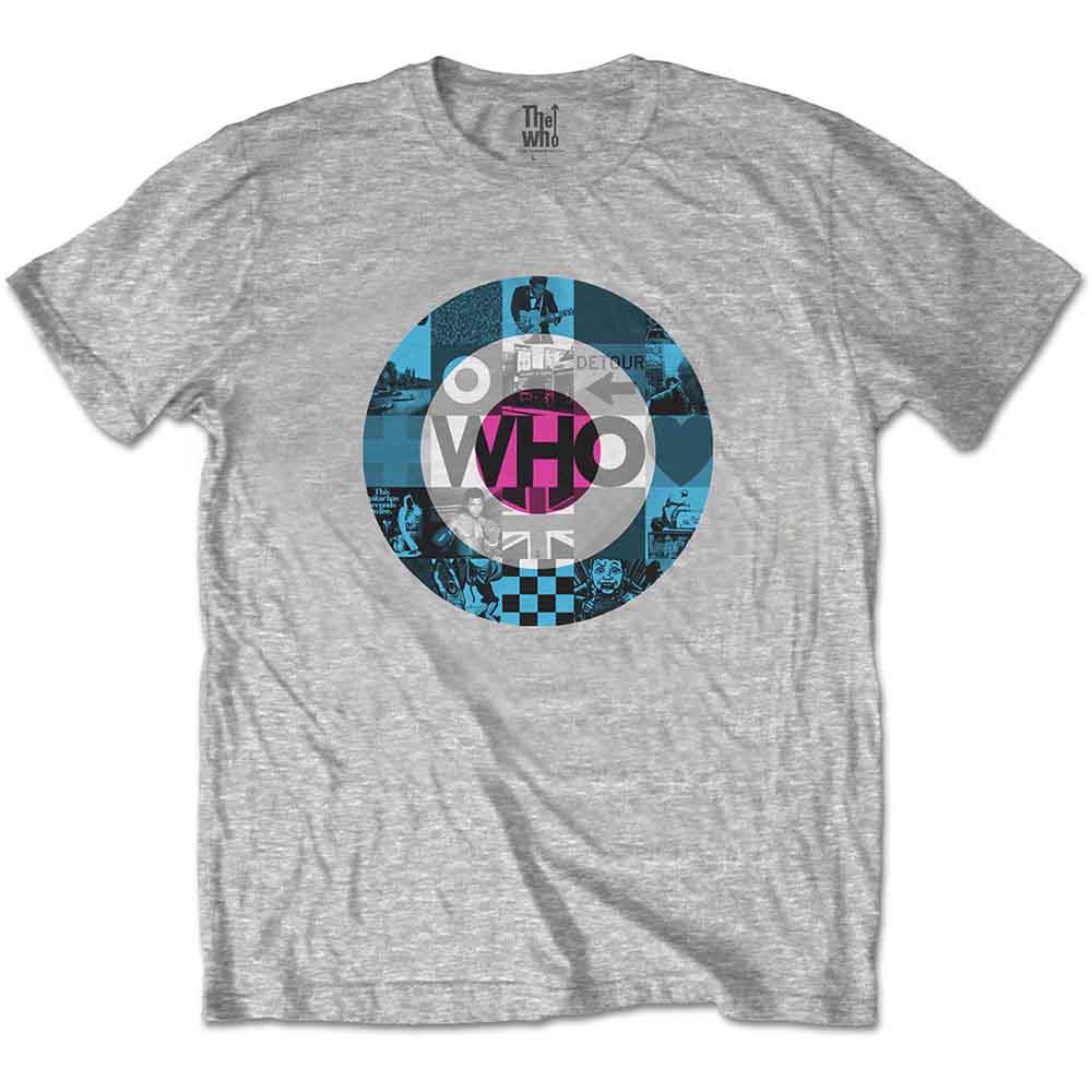 The Who Target Blocks Mens T Shirt