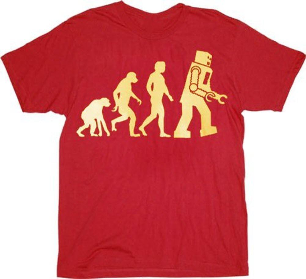 Theory of Evolution Robot Evolution T Shirt