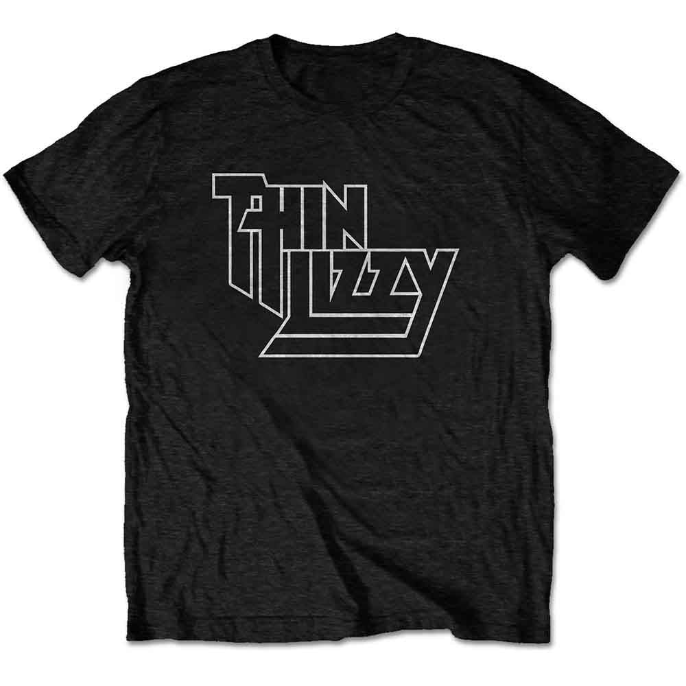 Thin Lizzy Logo Mens T Shirt Black