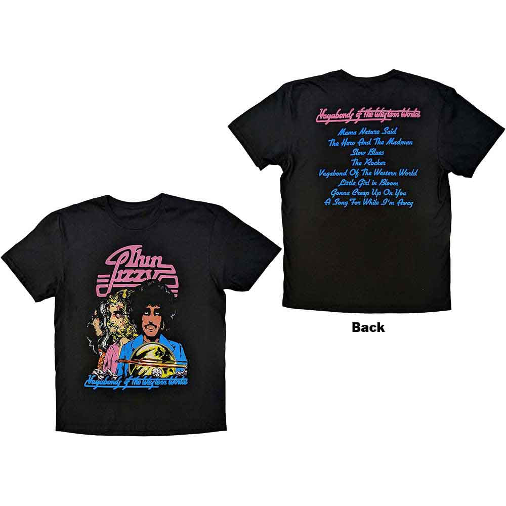 Thin Lizzy Vagabonds of the Western World Tracklist Mens T Shirt