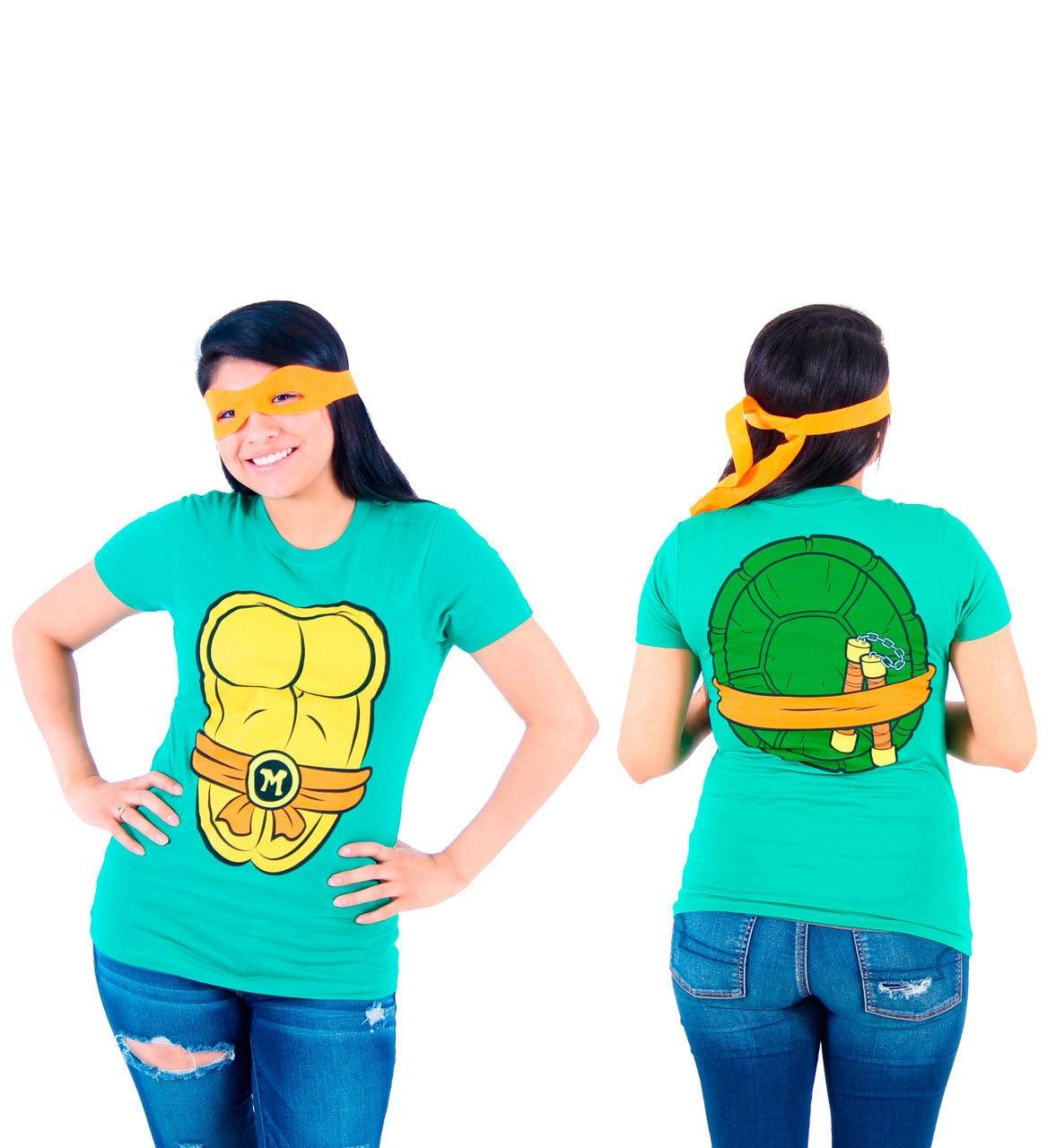 TMNT Costume Juniors T Shirt