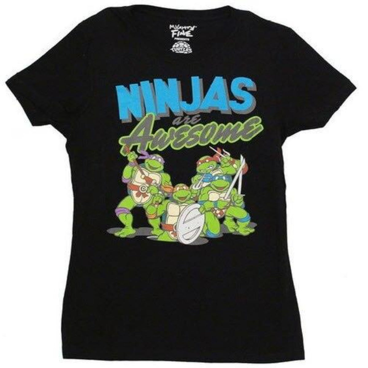 TMNT Ninjas Are Awesome T Shirt