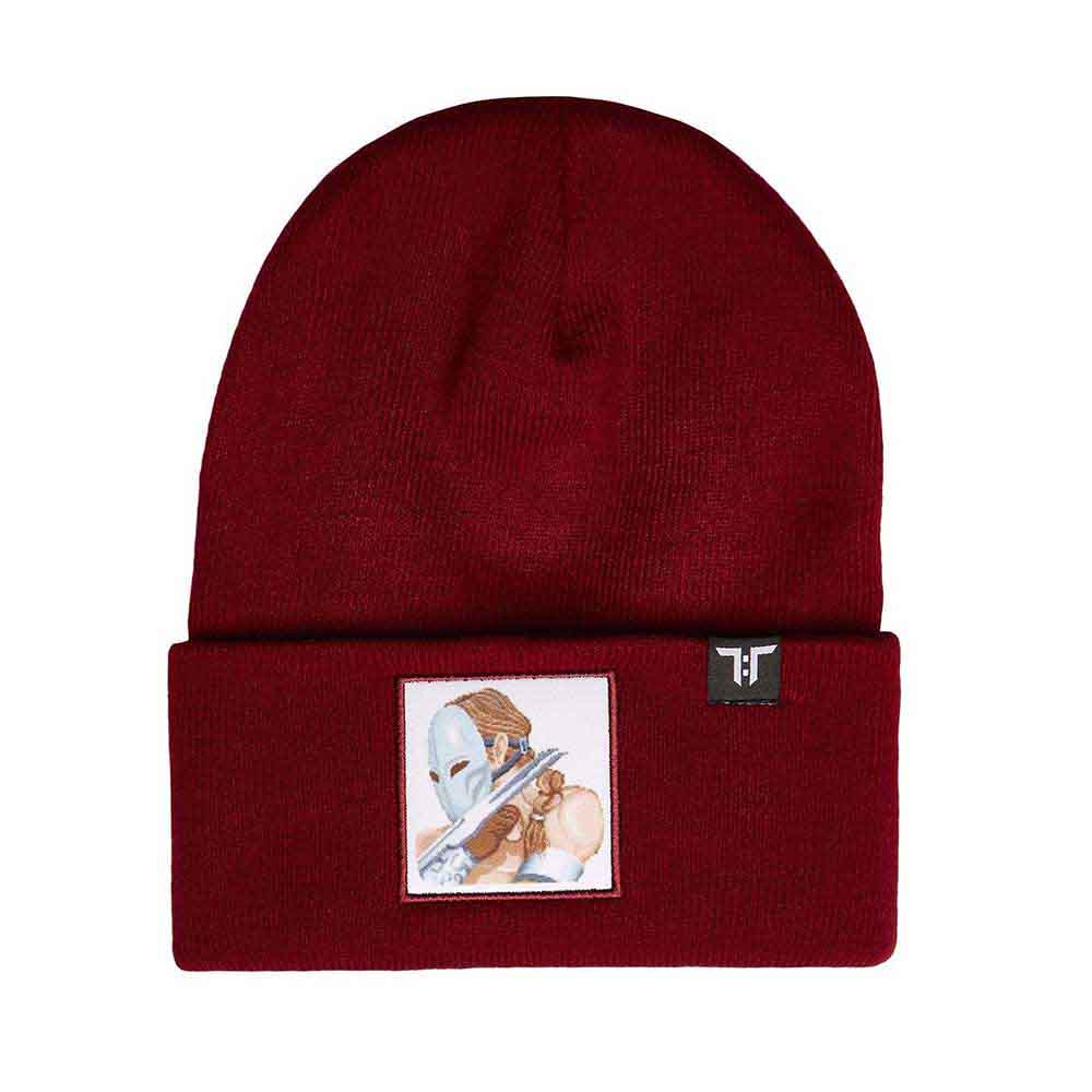 Tokyo Time Street Fighter 2 Vega Beanie Hat Red