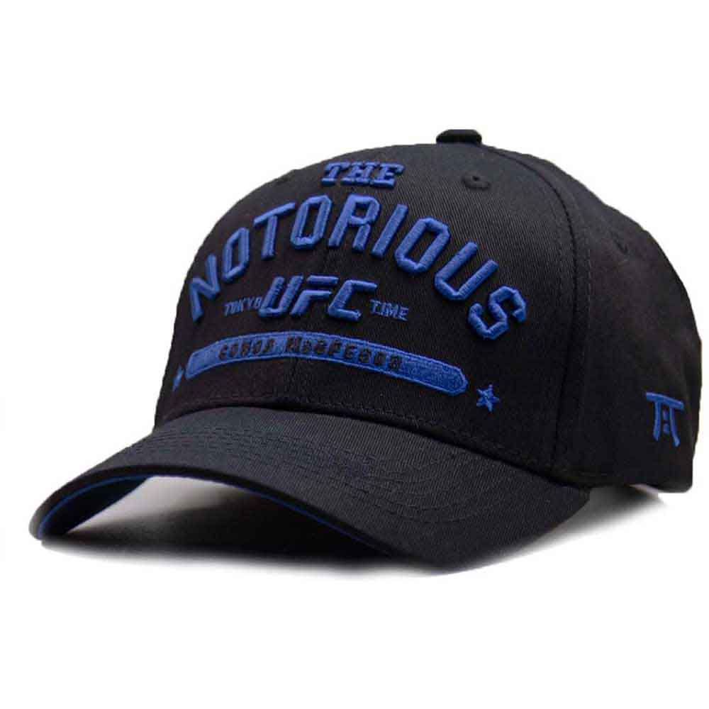 Tokyo Time UFC Notorious McGregor Blue Logo Hat Black