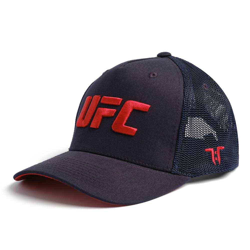 Tokyo Time UFC Red Logo Mesh Hat Blue