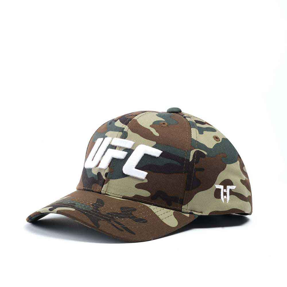 Tokyo Time UFC White Logo Hat Green