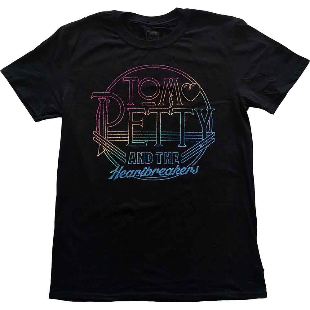 Tom Petty & The Heartbreakers Circle Logo Mens T Shirt