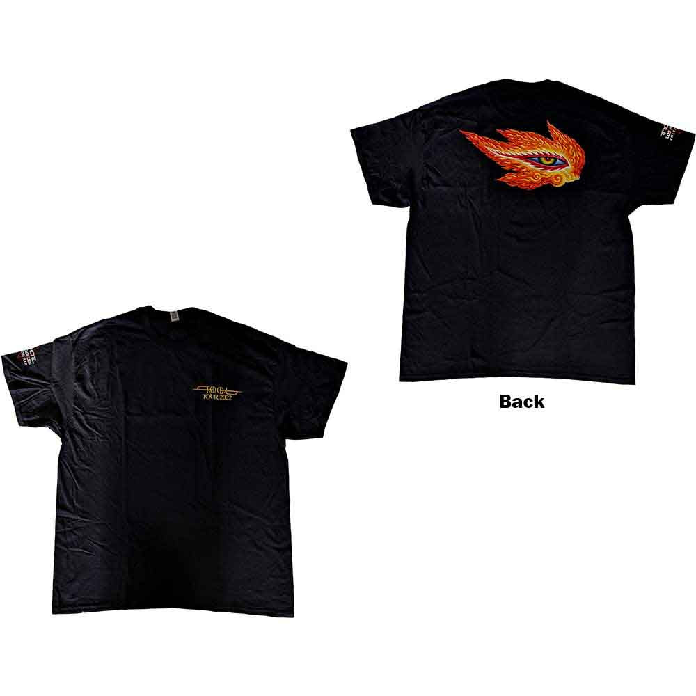 Tool Flaming Eye Tour 2022 Mens T Shirt