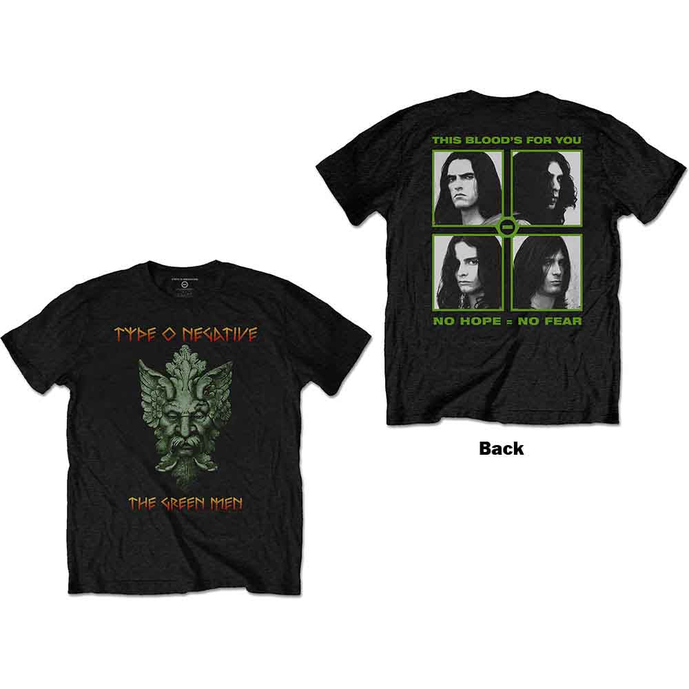 Type O Negative Green Man Mens T Shirt
